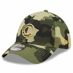 Chicago Cubs 2022 Armed Forces Day 39THIRTY Flex Hat Camo