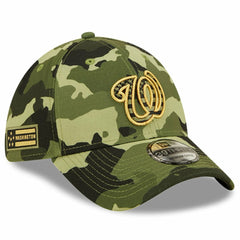 Washington Nationals 2022 Armed Forces Day 39THIRTY Flex Hat Camo