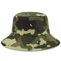Boston Red Sox 2022 Armed Forces Day Bucket Hat Camo
