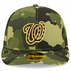 Washington Nationals 2022 Armed Forces Day On-Field Low Profile 59FIFTY Camo