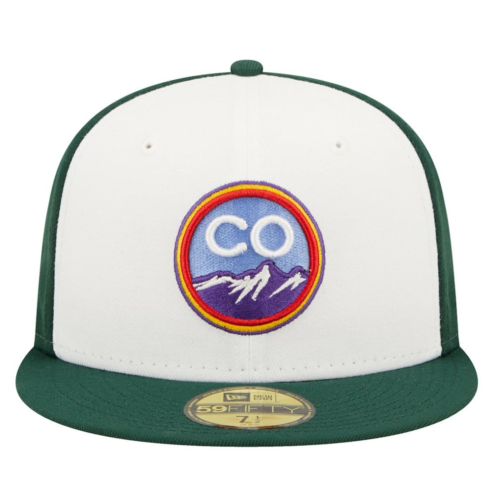 Colorado Rockies 2022 City Connect 59FIFTY Fitted Hat White