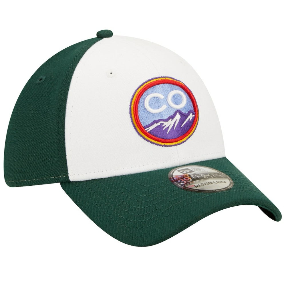 Colorado Rockies 2022 City Connect 39THIRTY Flex Hat White