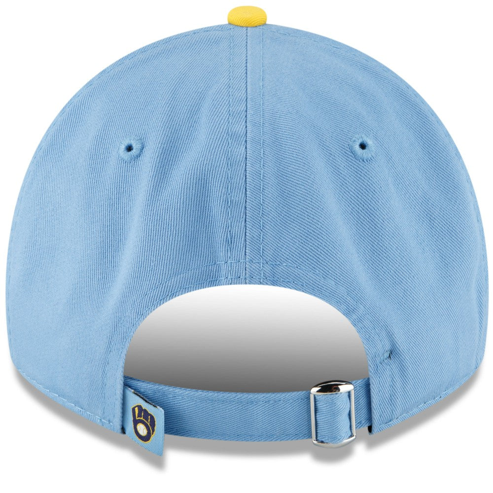Milwaukee Brewers 2022 City Connect 9TWENTY Adjustable Hat Powder Blue