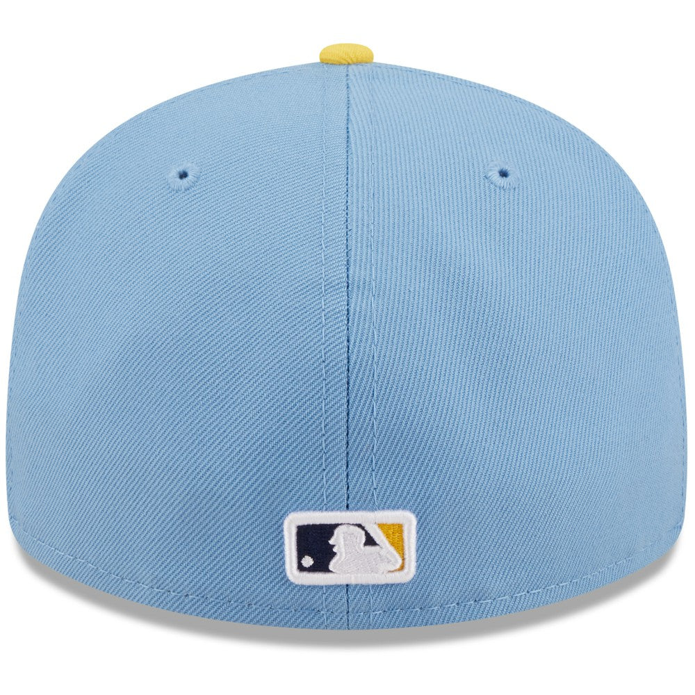 Milwaukee Brewers 2022 City Connect Low Profile 59FIFTY Fitted Hat Powder Blue