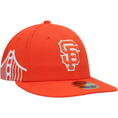 San Francisco Giants City Connect Low Profile 59FIFTY Fitted Hat Orange