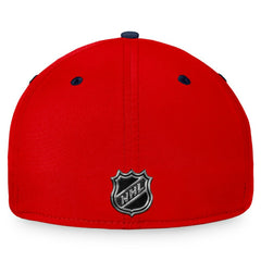 Washington Capitals Fanatics Authentic Pro Rink Camo Flex Hat - Navy/Red Hats