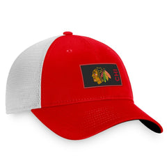 Chicago Blackhawks Fanatics Authentic Pro Rink Trucker Snapback Hat - Red Hats