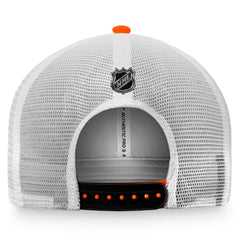 Philadelphia Flyers Fanatics Authentic Pro Rink Trucker Snapback Hat - Orange Hats