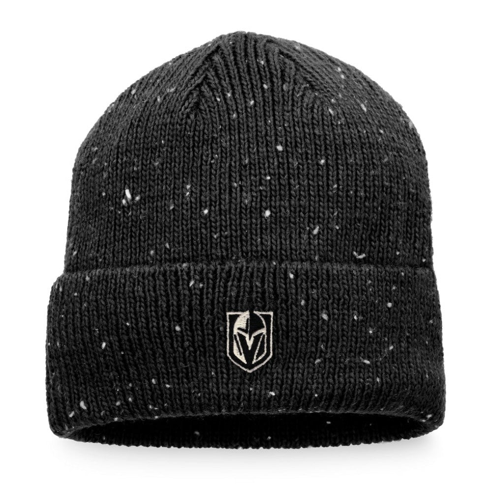 Vegas Golden Knights Fanatics Authentic Pro Rink Pinnacle Cuffed Knit Hat - Black Hats