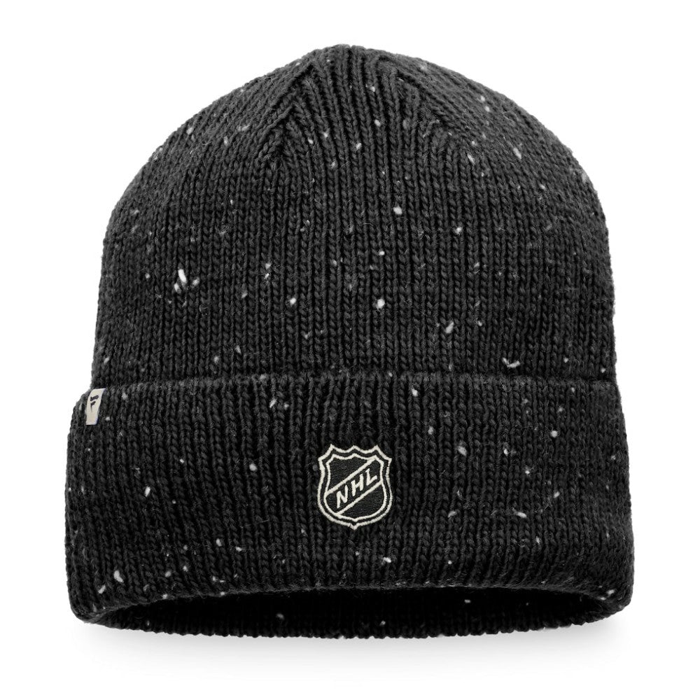 Vegas Golden Knights Fanatics Authentic Pro Rink Pinnacle Cuffed Knit Hat - Black Hats
