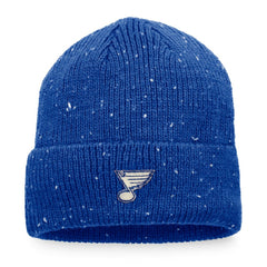 St. Louis Blues Fanatics Authentic Pro Rink Pinnacle Cuffed Knit Hat - Blue Hats