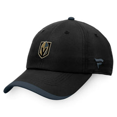 Vegas Golden Knights Fanatics Authentic Pro Rink Pinnacle Adjustable Hat - Black Hats