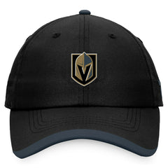 Vegas Golden Knights Fanatics Authentic Pro Rink Pinnacle Adjustable Hat - Black Hats