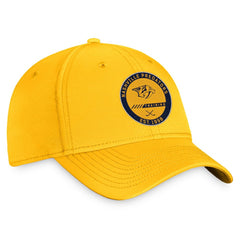 Nashville Predators Fanatics 2022 Authentic Pro Training Camp Flex Hat - Gold Hats