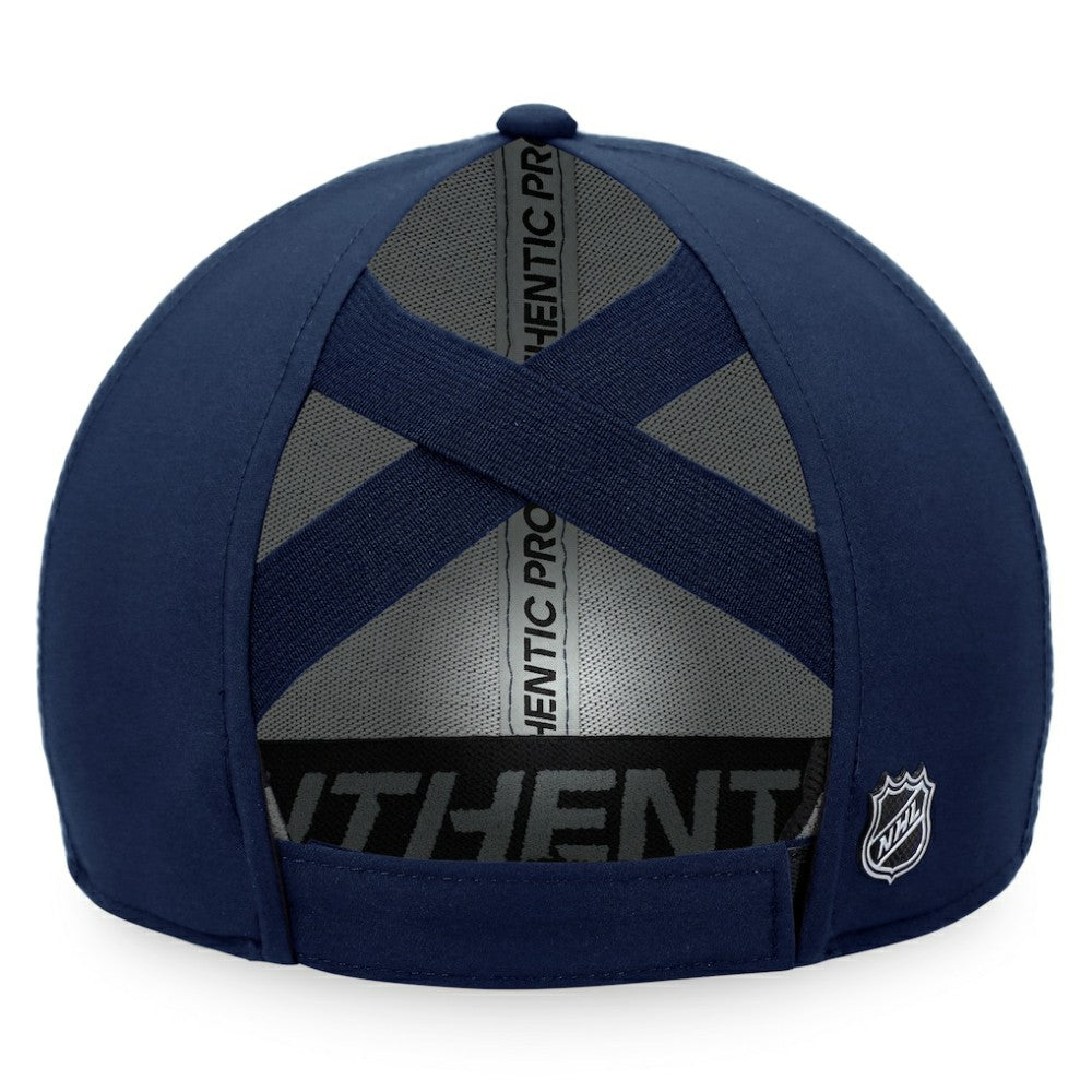 Seattle Kraken Fanatics Women's Authentic Pro Road Structured Adjustable Hat - Deep Sea Blue Hats