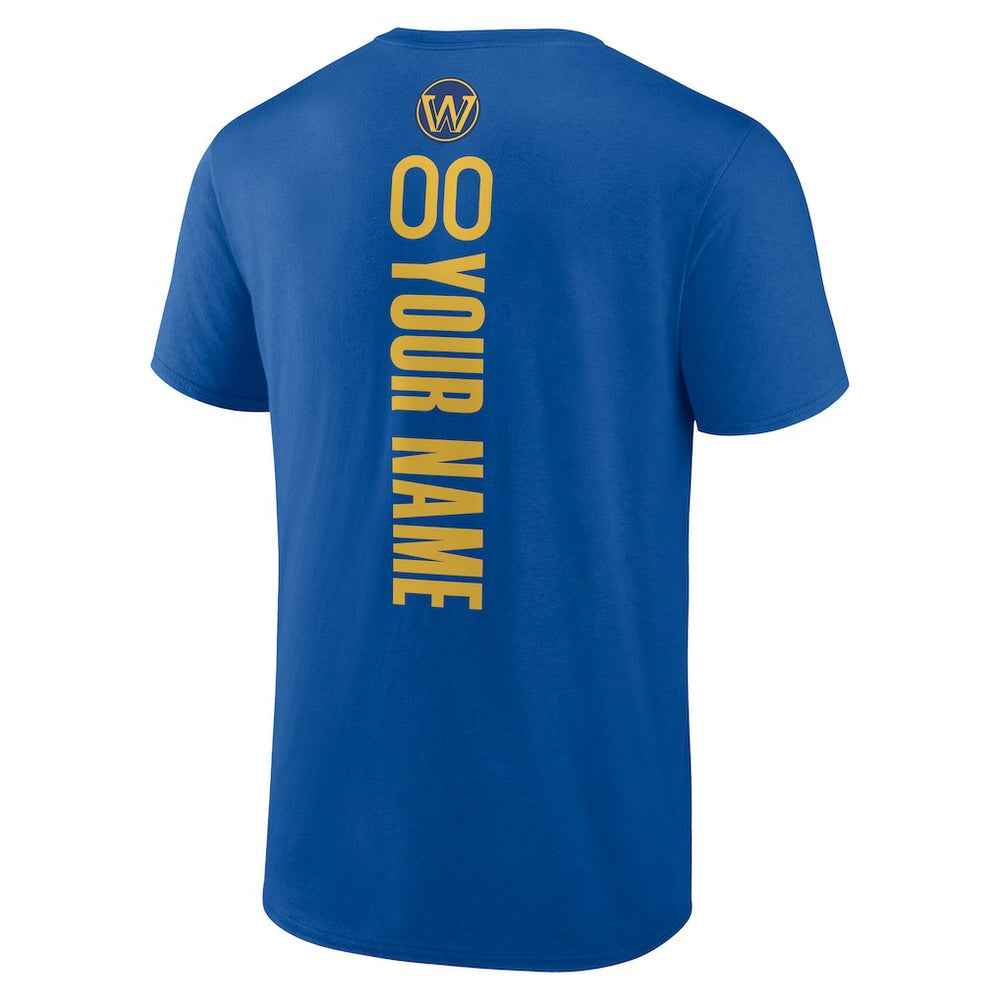 Golden State Warriors Personalized Playmaker Team T-Shirt sale - Royal online