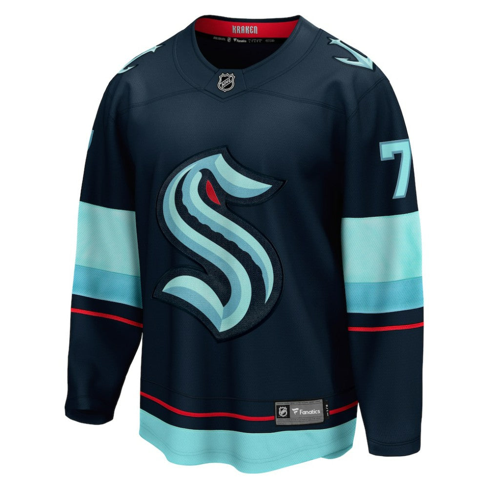 Jordan Eberle Seattle Kraken Fanatics Home Breakaway Player Jersey - Navy Jerseys
