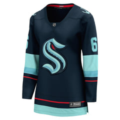 Adam Larsson Seattle Kraken Fanatics Women's Home Breakaway Player Jersey - Deep Sea Blue Jerseys