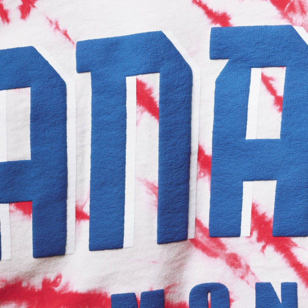 Montreal Canadiens Women's Spiral Tie-Dye Long Sleeve T-Shirt - Red T-shirts