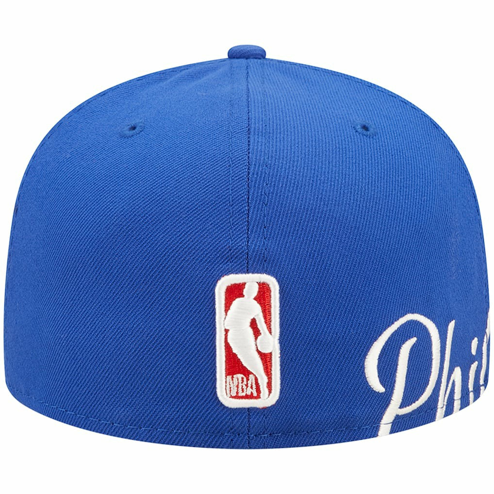 Philadelphia 76ers Side Split 59FIFTY Fitted Hat - Royal outlet