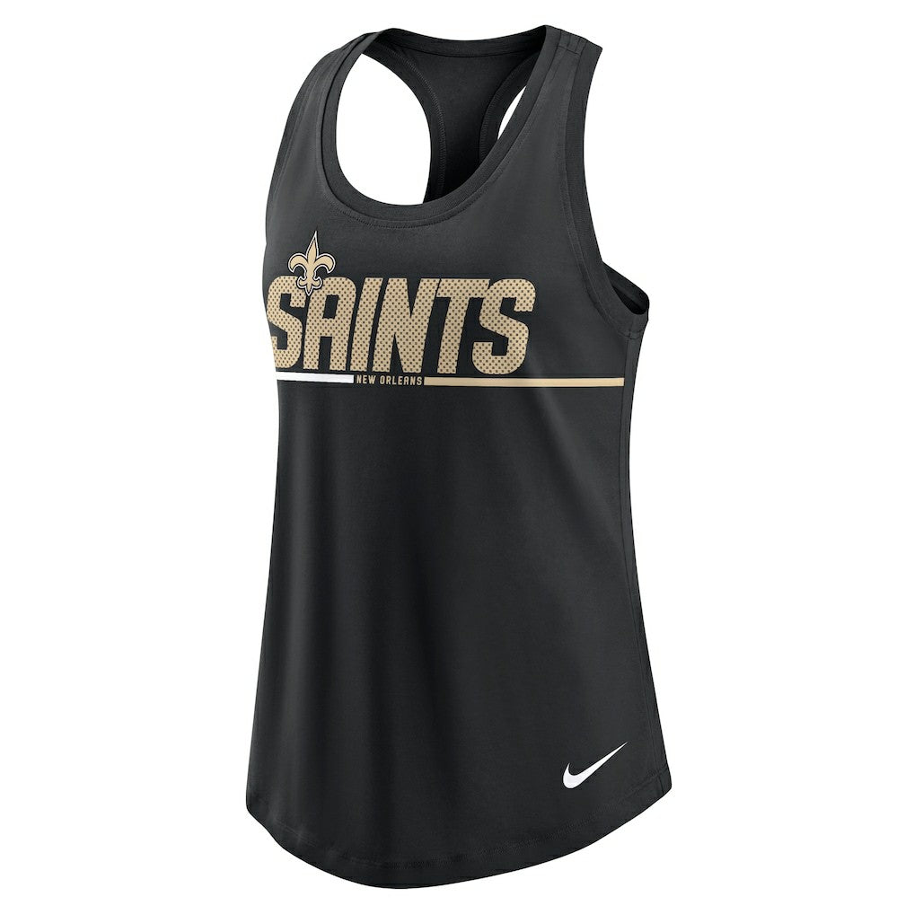 New Orleans Saints Women's Team Name City Tri-Blend Racerback Tank Top on sale