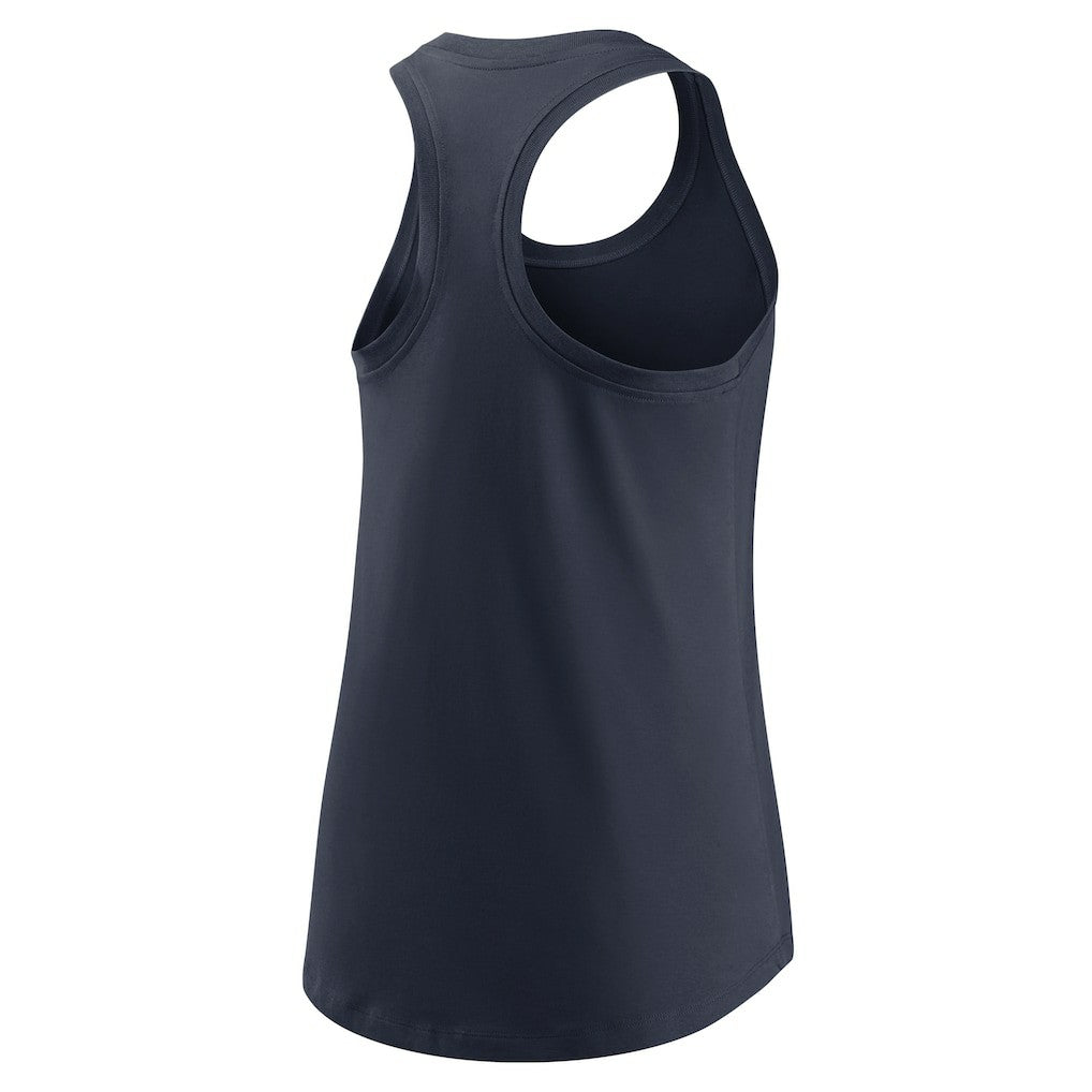 Houston Texans Women's Team Name City Tri-Blend Racerback Tank Top - Navy discount