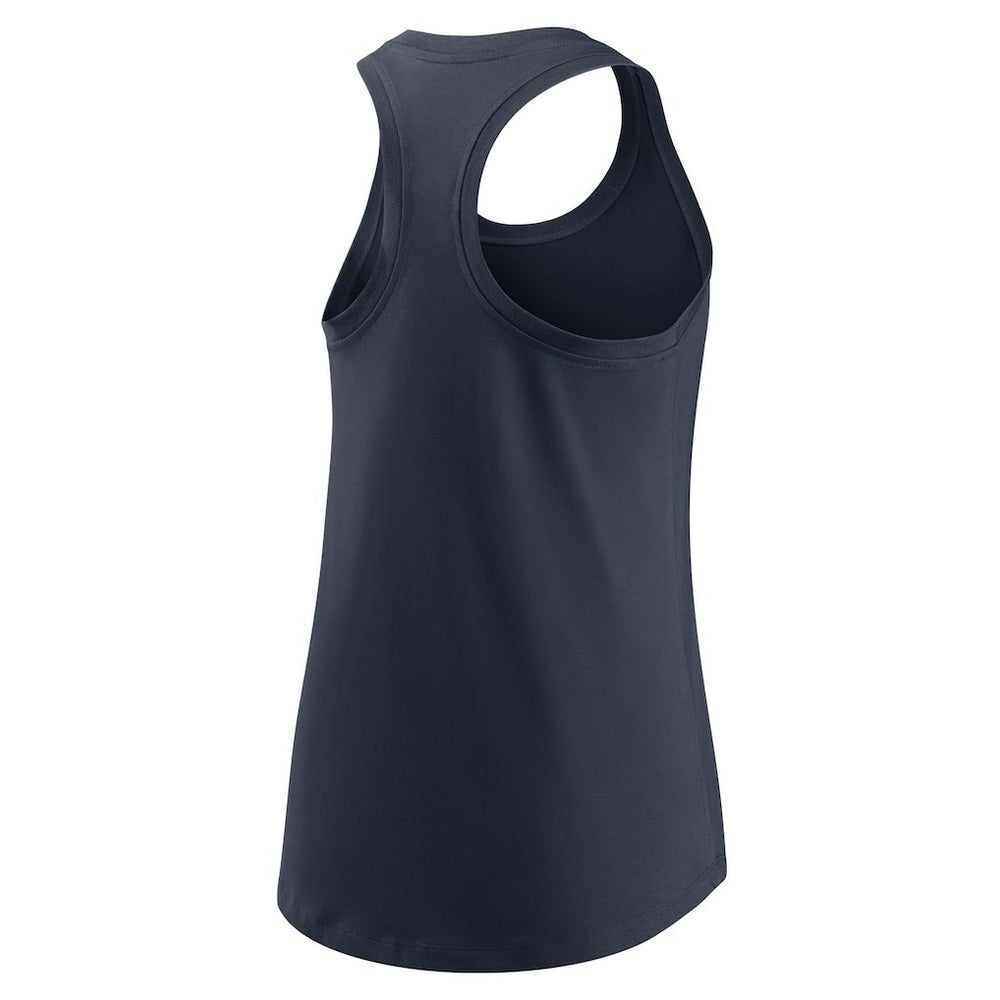 Houston Texans Women's Team Name City Tri-Blend Racerback Tank Top - Navy discount