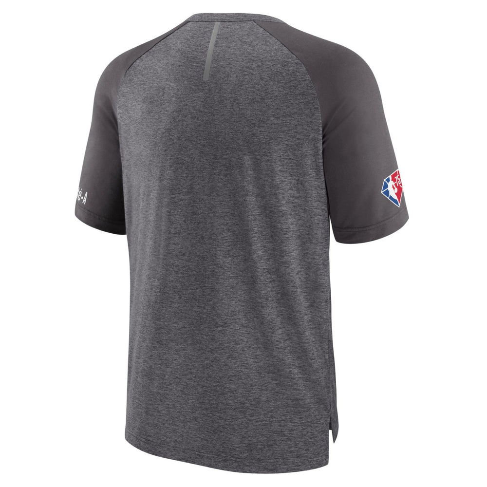 Washington Wizards 2022 Noches Ene-Be-A Core Shooting Raglan T-Shirt - Heathered Gray online