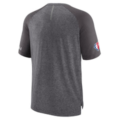 Washington Wizards 2022 Noches Ene-Be-A Core Shooting Raglan T-Shirt - Heathered Gray online