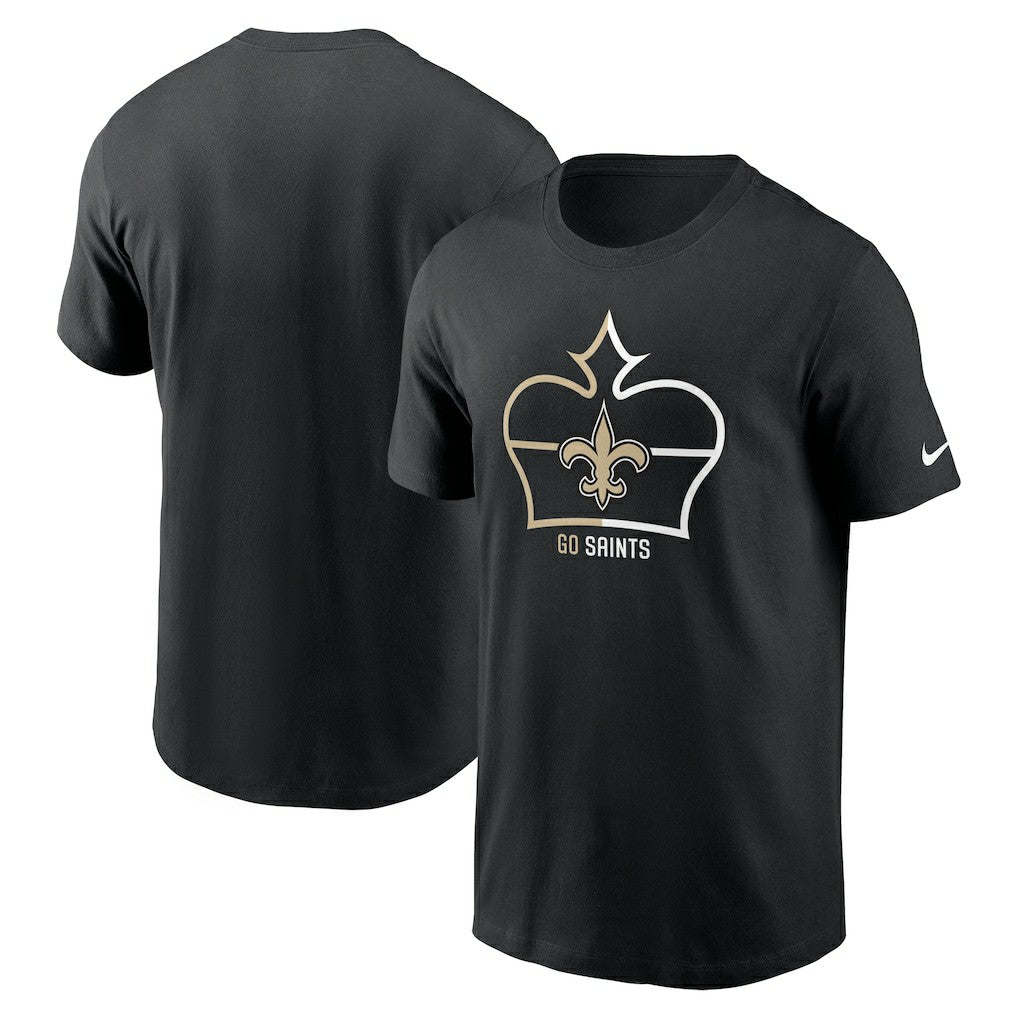 New Orleans Saints Essential Local Phrase T-Shirt - Black for sale