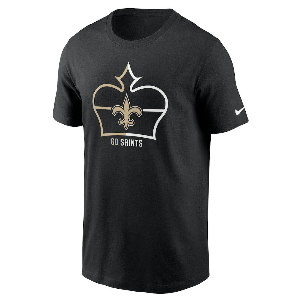 New Orleans Saints Essential Local Phrase T-Shirt - Black for sale