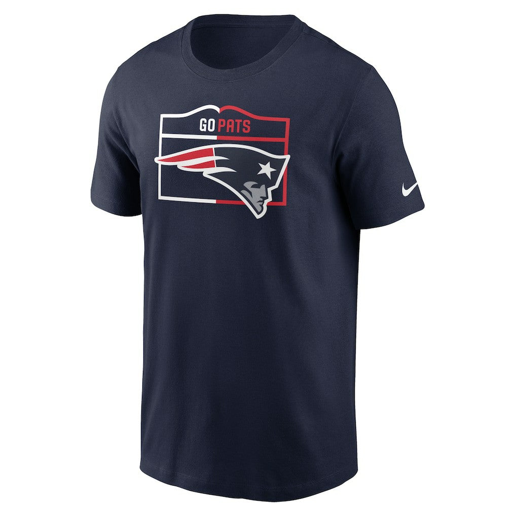 New England Patriots Essential Local Phrase T-Shirt - Navy sale