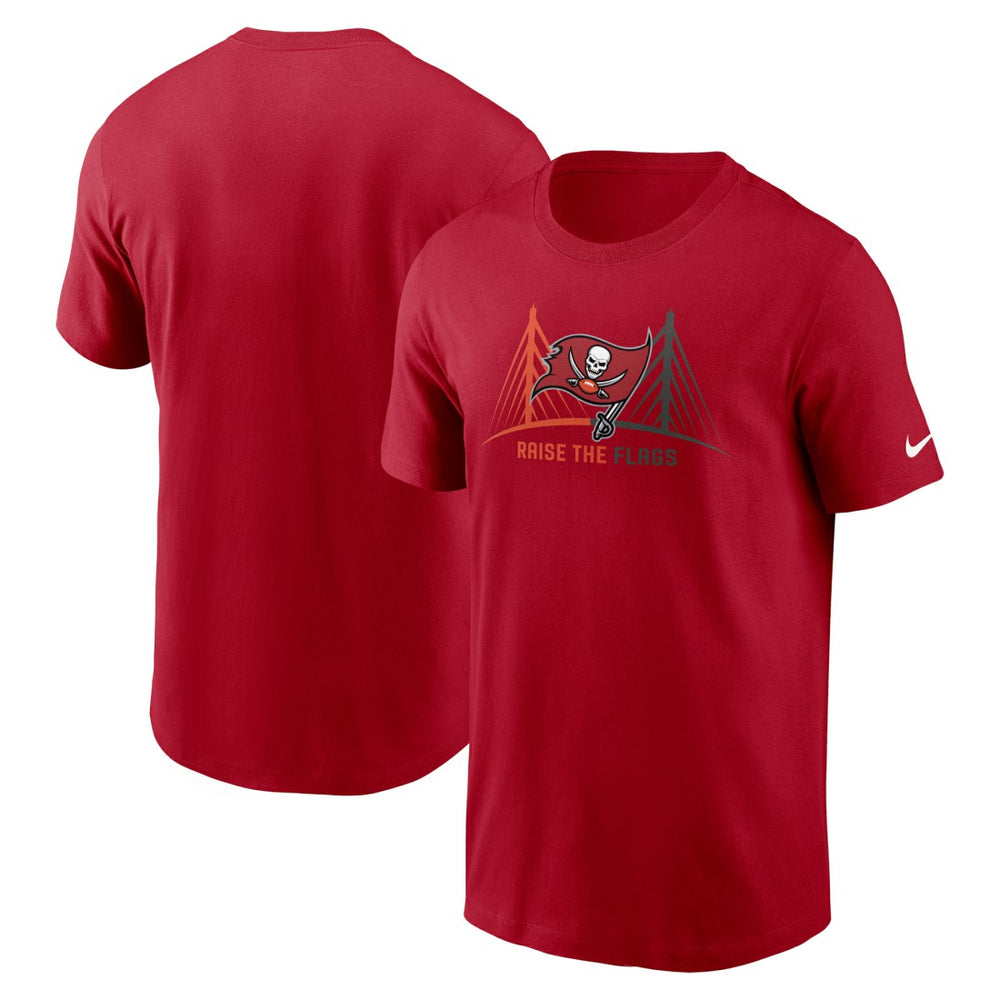 Tampa Bay Buccaneers Essential Local Phrase T-Shirt - Red online