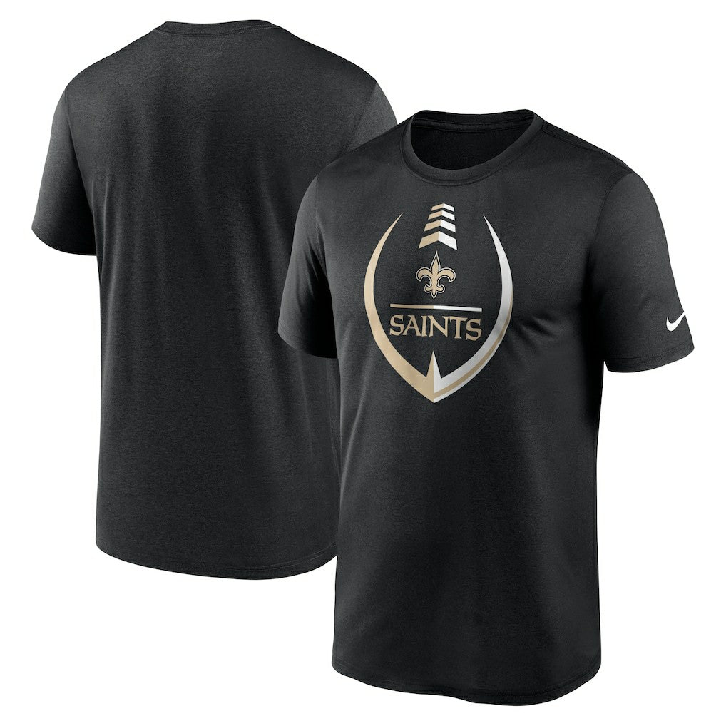 New Orleans Saints Icon Legend Performance T-Shirt - Black sale