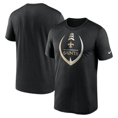 New Orleans Saints Icon Legend Performance T-Shirt - Black sale