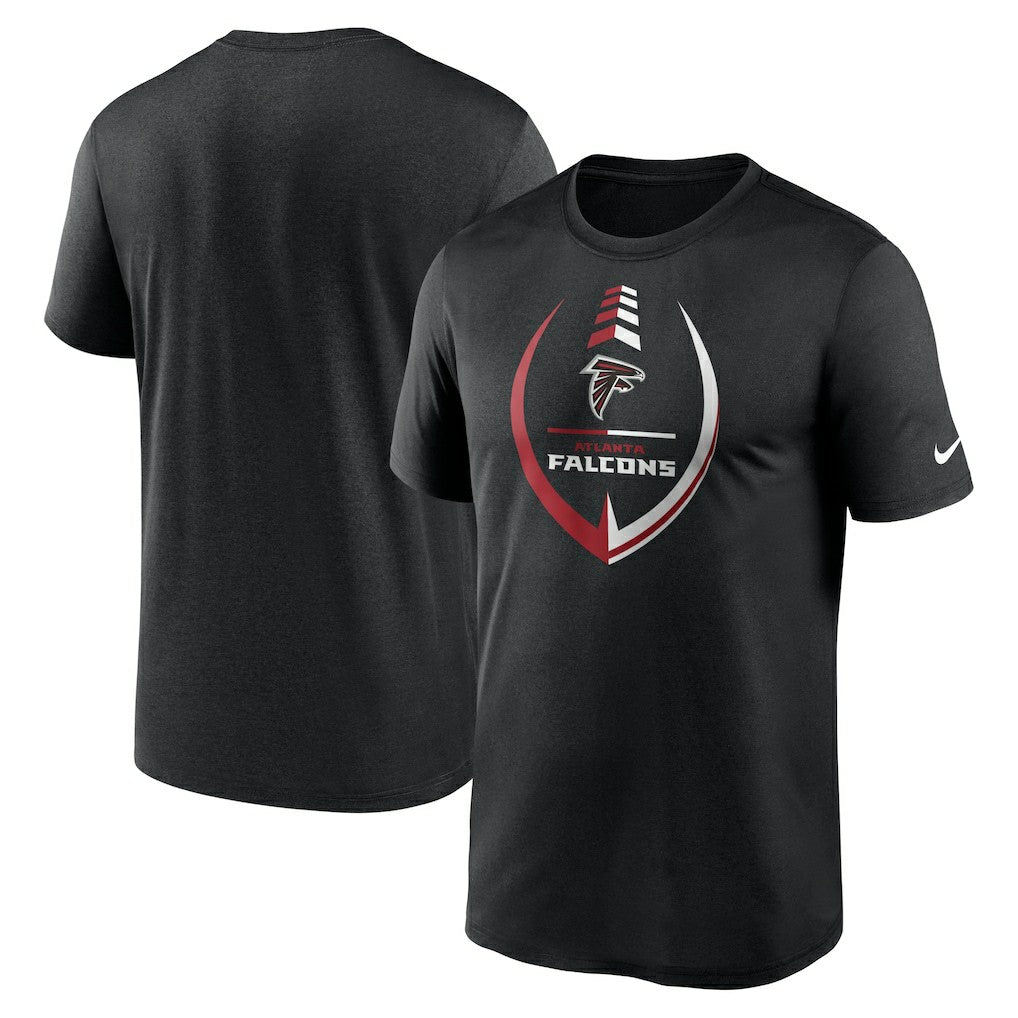 Atlanta Falcons Icon Legend Performance T-Shirt - Black on sale