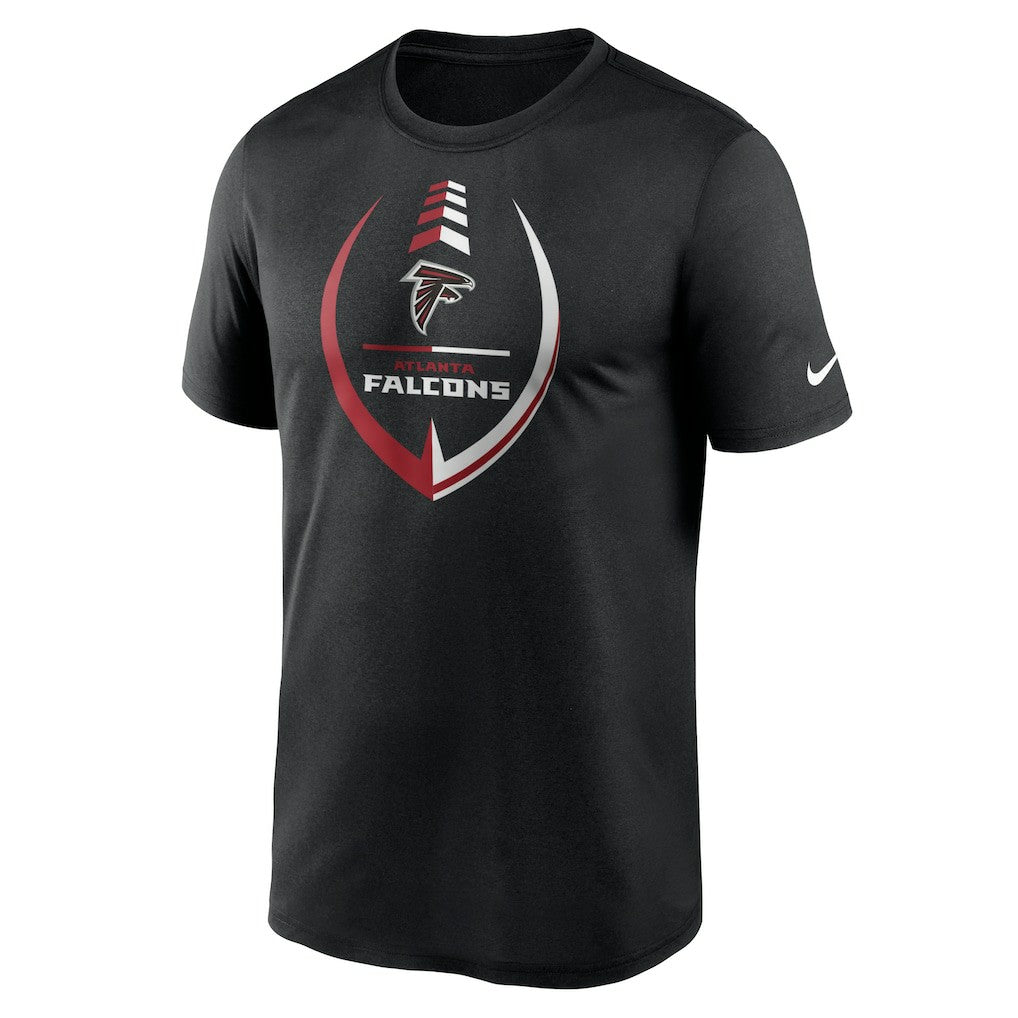 Atlanta Falcons Icon Legend Performance T-Shirt - Black on sale