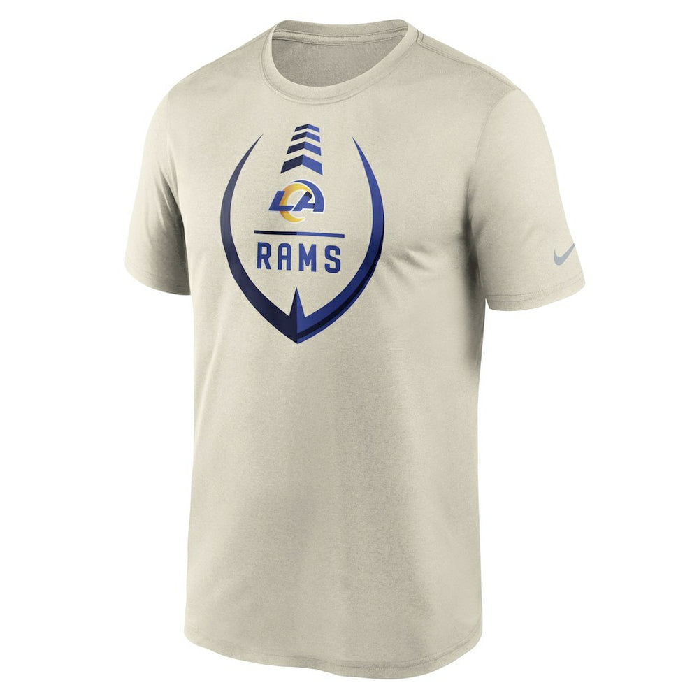 Los Angeles Rams Icon Legend Performance T-Shirt - Bone online