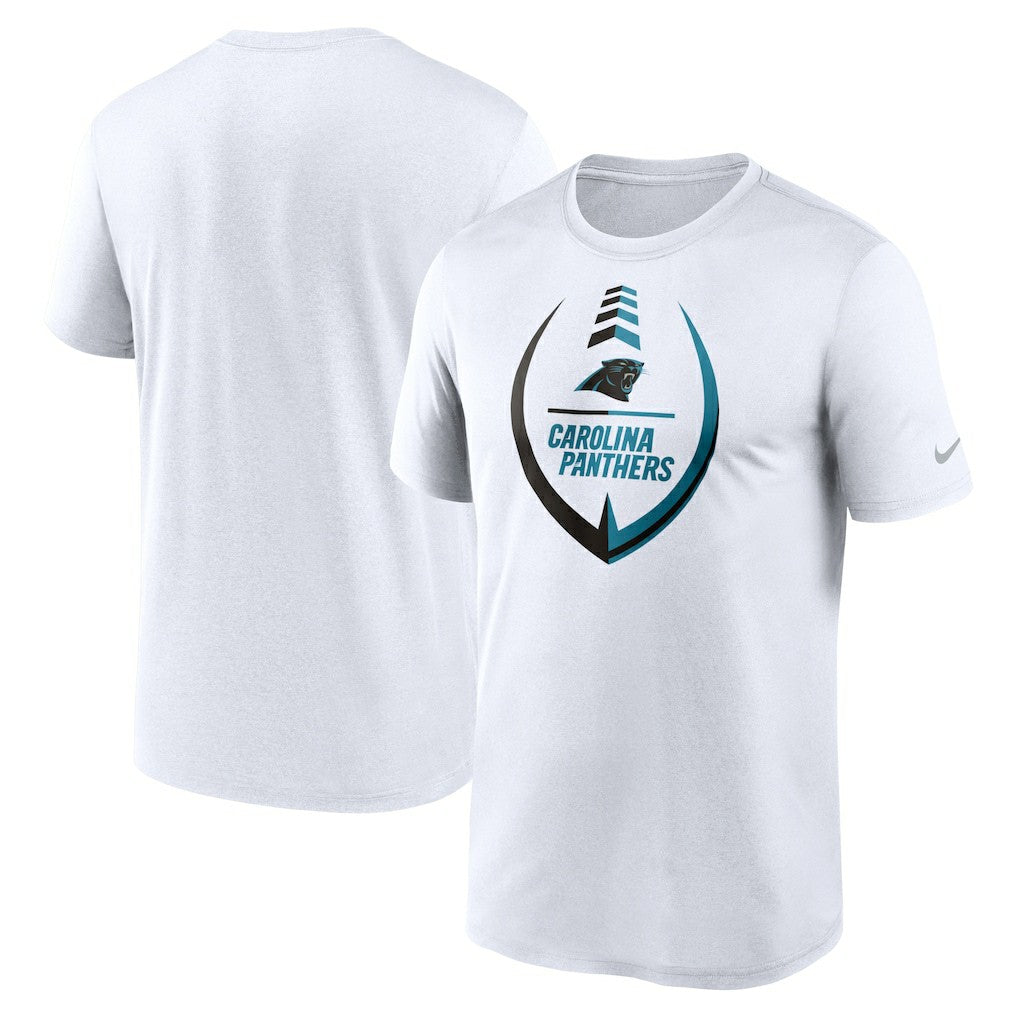 Carolina Panthers Icon Legend Performance T-Shirt - White discount