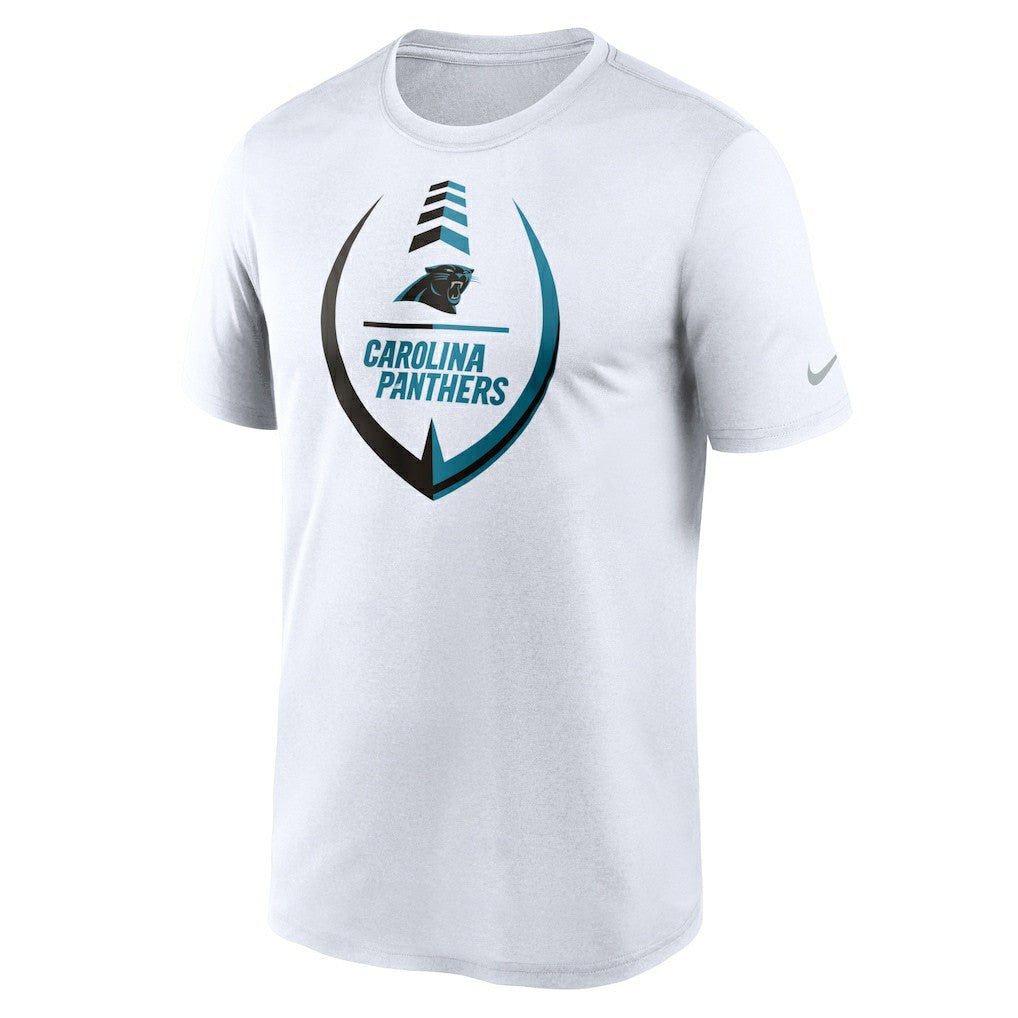 Carolina Panthers Icon Legend Performance T-Shirt - White discount