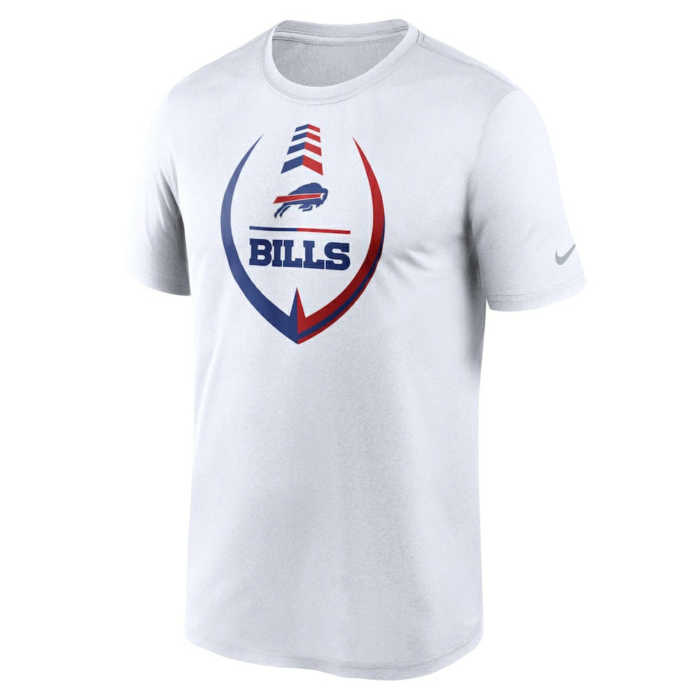 Buffalo Bills Icon Legend Performance T-Shirt - White for sale