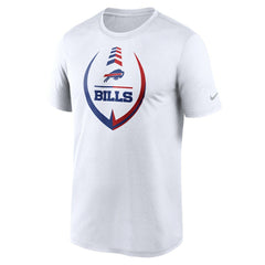 Buffalo Bills Icon Legend Performance T-Shirt - White for sale