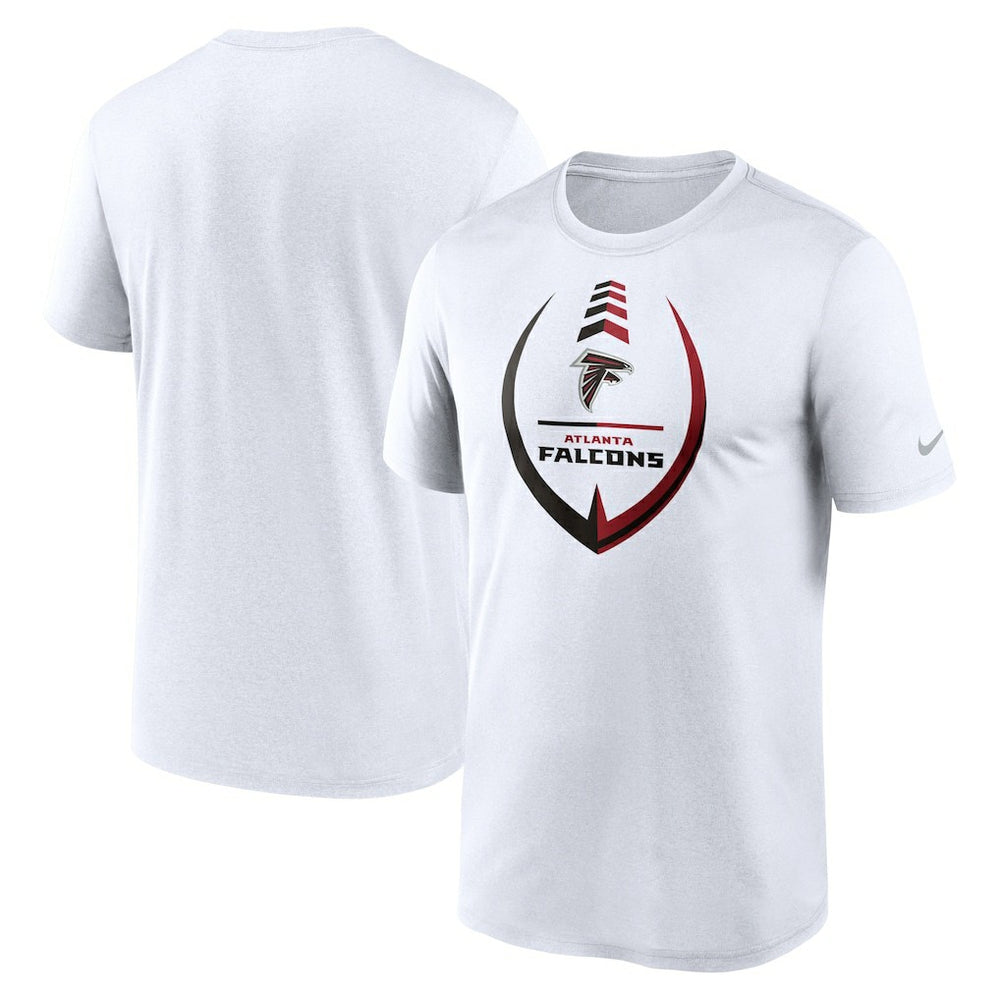 Atlanta Falcons Icon Legend Performance T-Shirt - White for sale