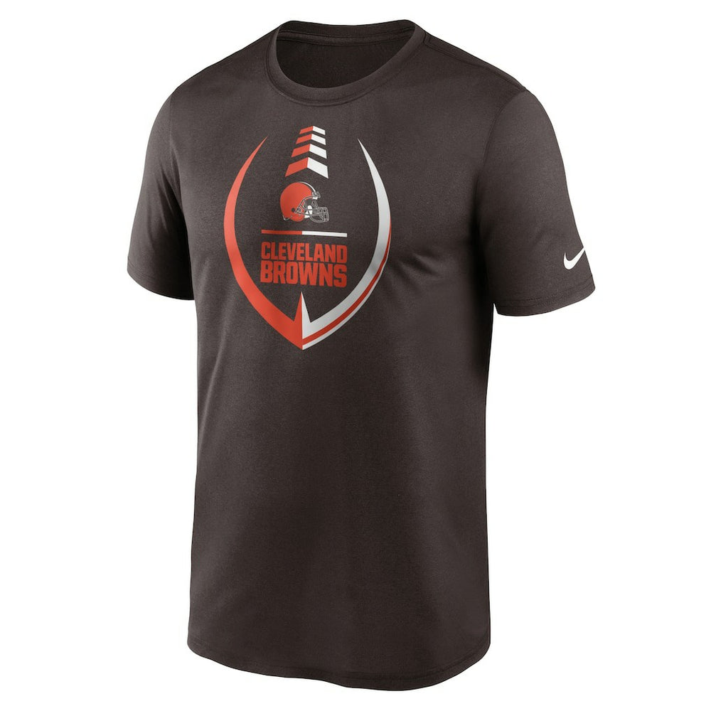Cleveland Browns Icon Legend Performance T-Shirt - Brown on sale
