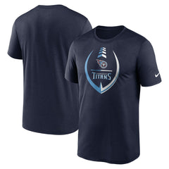 Tennessee Titans Icon Legend Performance T-Shirt - Navy discount
