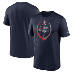 New England Patriots Icon Legend Performance T-Shirt - Navy outlet