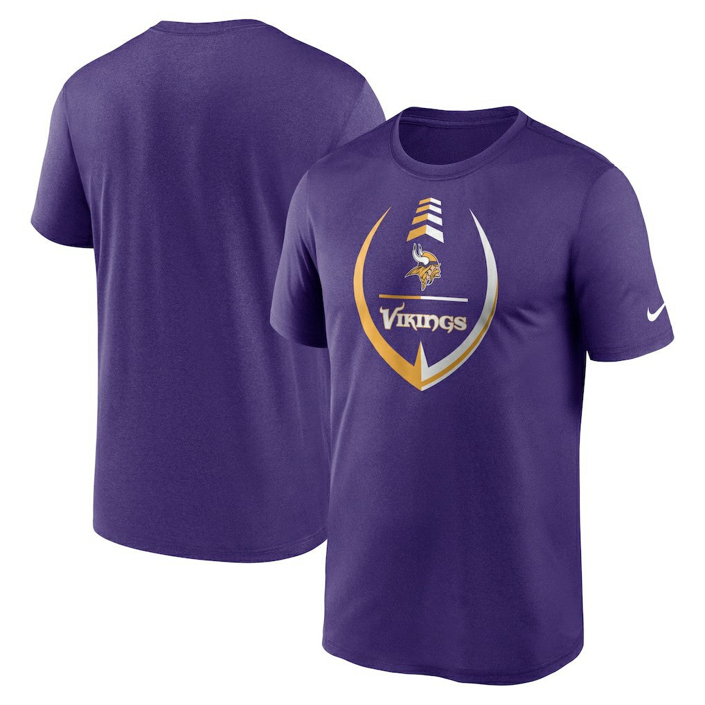 Minnesota Vikings Icon Legend Performance T-Shirt - Purple online