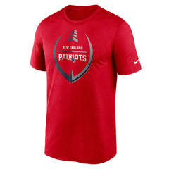 New England Patriots Icon Legend Performance T-Shirt - Red discount