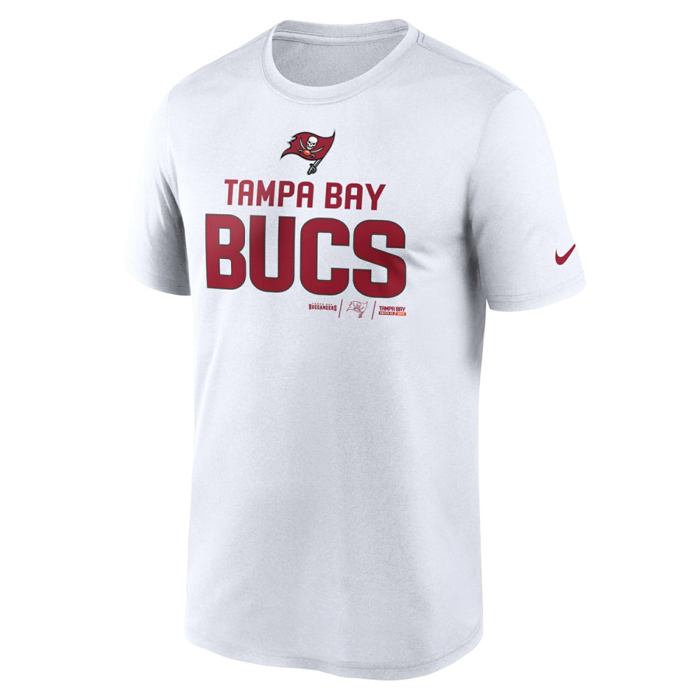 Tampa Bay Buccaneers Legend Community Performance T-Shirt - White discount