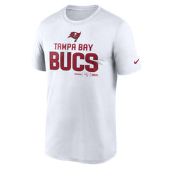 Tampa Bay Buccaneers Legend Community Performance T-Shirt - White discount